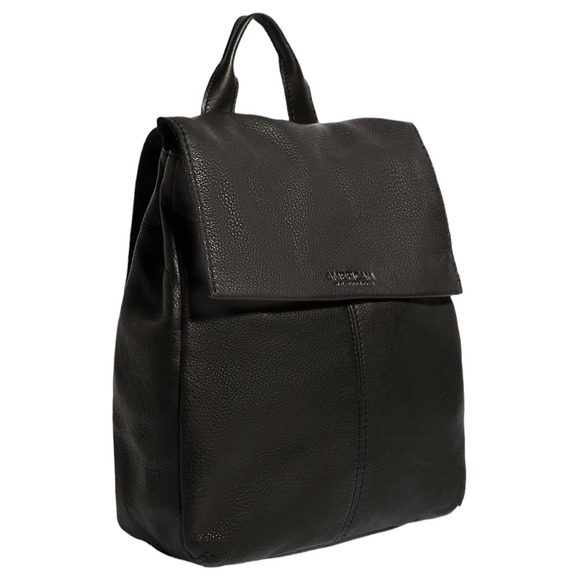 American Leather Co Handbags - American Leather Company Black Leather Backpack Bag